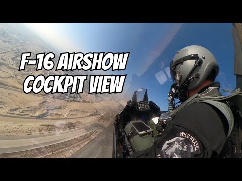 PACAF F-16 Viper Demo Team performance at The Bahrain International Airshow (2024)