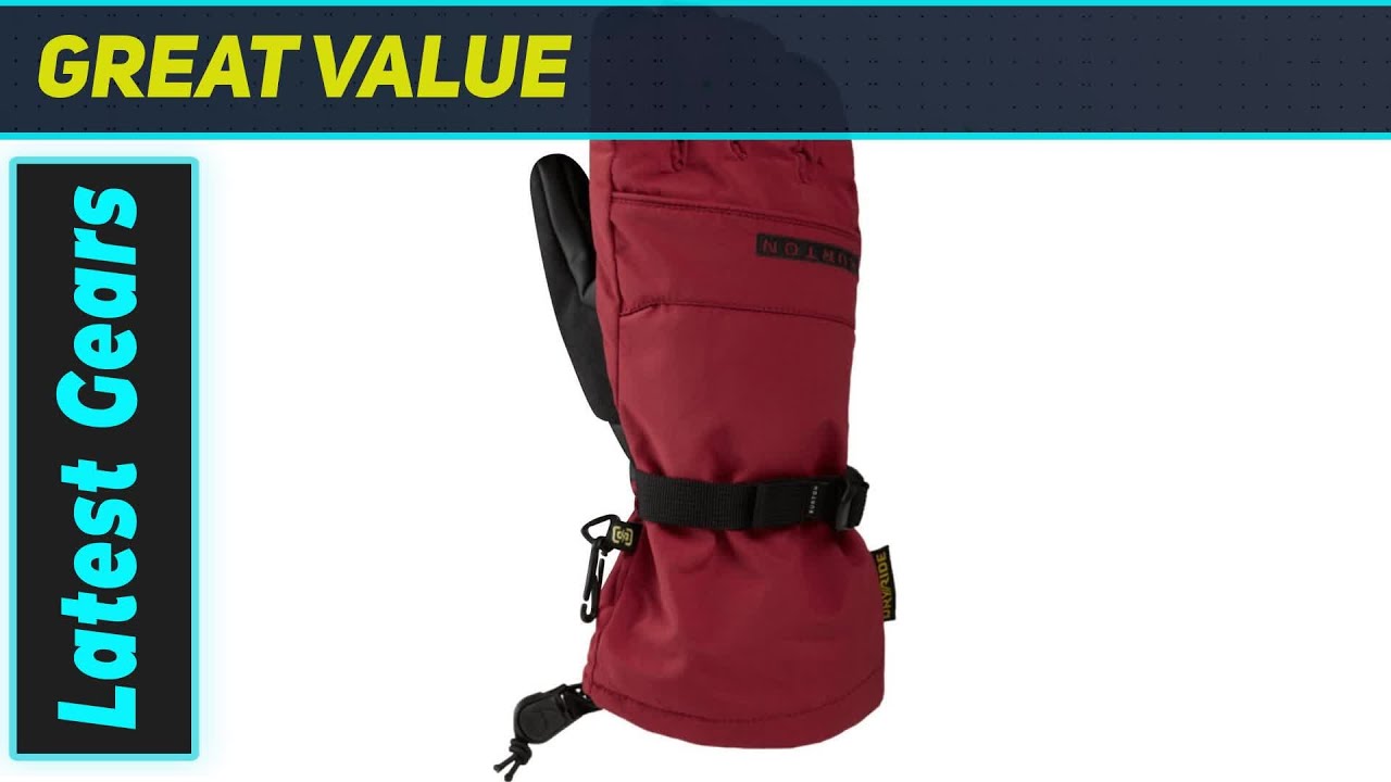 Burton Women's Profile Gloves: Essential Warmth for Epic Winter