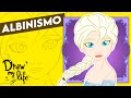 CABELLO y PIEL BLANCA - ¿QUÉ ES el ALBINISMO? 🤔 | Draw My Life en Español