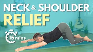 15 Minute Morning Yoga for Neck and Shoulder Tension RELIEF by David O Yoga 1,597 views 1 year ago 16 minutes