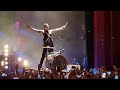 Josh Dun crowd surf drums Live