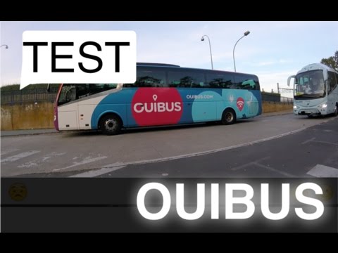 Test OUIBUS / Bordeaux-Barcelone