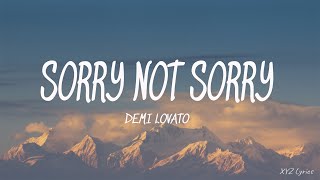 Demi Lovato - Sorry Not Sorry (Lyrics)