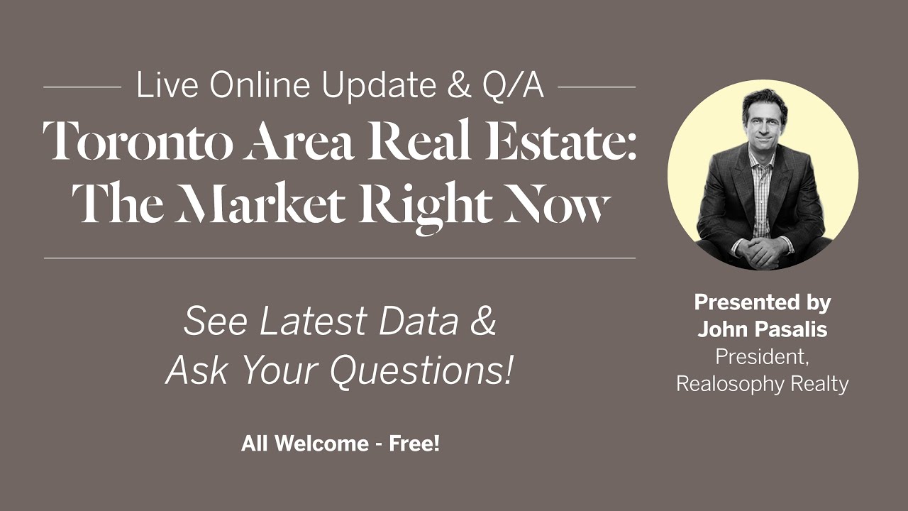 December Toronto Area Real Estate Live Update & Q/A - Thurs December 11th 2025 12PM ET
