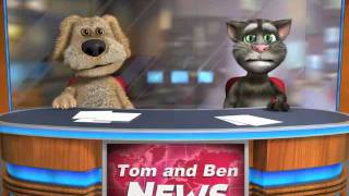 Talking Tom & Ben try not to laugh!