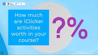 iClicker Cloud 5.0 Live Polling Demonstration