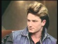 U2's Bono on RTÉ's 'Late Late Show', 1983