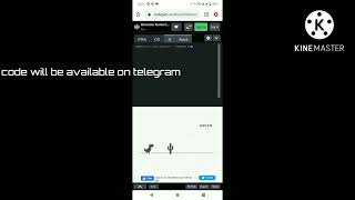 Dino game hack mobile🙄 screenshot 5