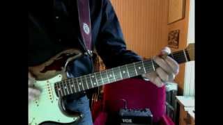 Video thumbnail of "double vision (Rory Gallagher) (tutoriel)"