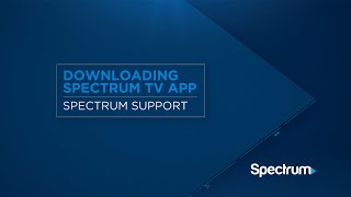 Downloading the Spectrum TV App screenshot 1