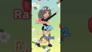 Rating MSP2 Easter event items! Week one! #moviestarplanet #fyp #rating #msp2 #msp #fypp #fyptiktok screenshot 1