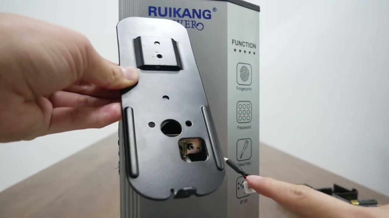 RA 7 Smart Door Lock Installation