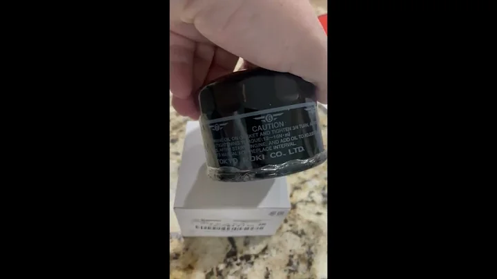 2023 Subaru WRX Oil Filter - OEM