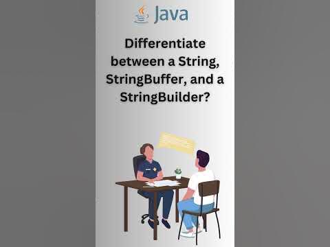 How would you differentiate between a String, StringBuffer, and a ... image.