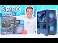 Let&#39;s Build a $1200 RTX 3060Ti Gaming PC Build! [Full Build Guide w/ Gameplay!]