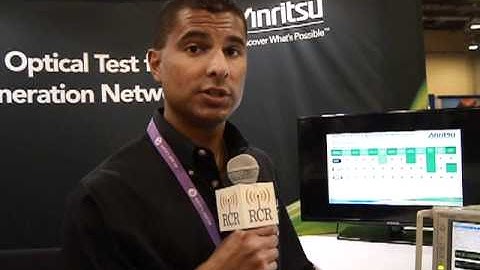 2012 TIA: Anritsu MP1800 Signal Quality Analyzer
