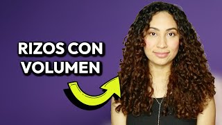 RIZOS con VOLUMEN| COMO LOGRARLO?