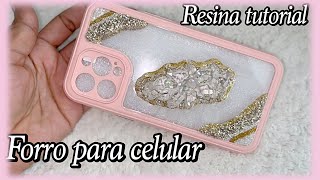 DIY GEODE CASE PARA CELULAR EN RESINA