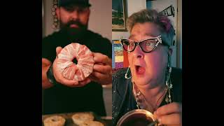 gettinmyfatbichon #northomahacatlady® #foodreview #pourmeadouble Duet with @foodwithbearhands