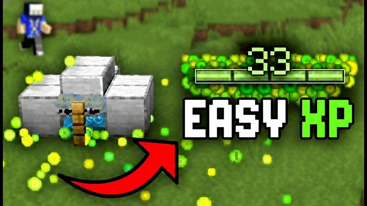 NEW EASIEST XP Farm in Minecraft Bedrock 26.0 ! | MrOptimus - YouTube