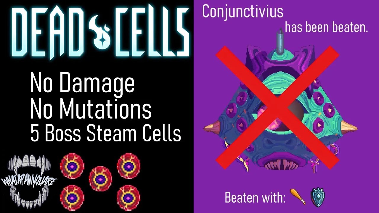 Dead Cells - Conjunctivius Boss | No Damage | No Mutations | 5BSC