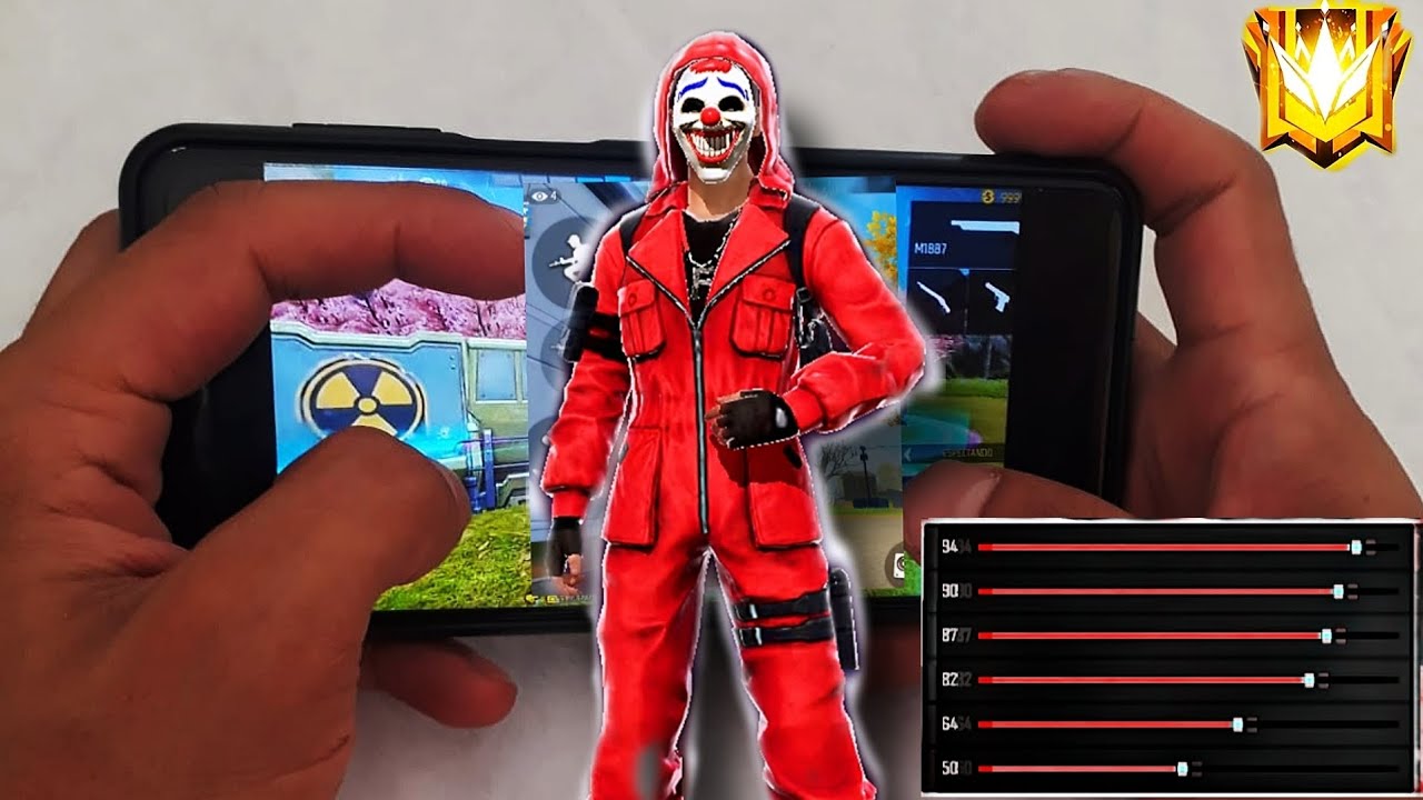 la mejor sensibilidad para dar todo rojo en la nueva temporada de free
