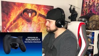 DUALSHOCK 4 Back Button Attachment - Announce Trailer | PS4 - REACTION Net Worth