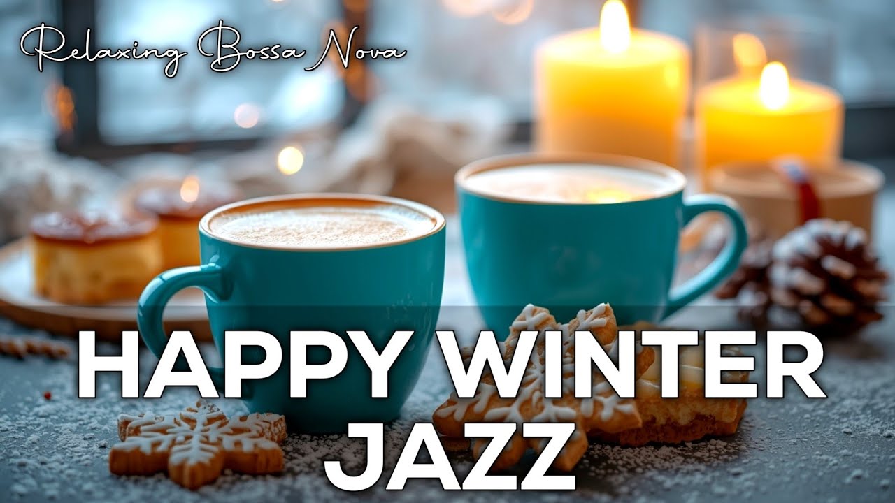Happy Winter Jazz ☕ Smooth Piano & Bossa Nova for Work, Study & Relax