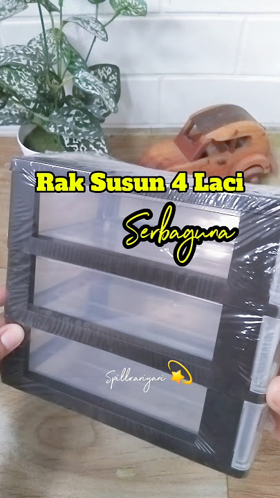 Rak mini 4 susun cek https://s.shopee.co.id/5KwD478Bj2 #dekorasirumah #rakminimalis #raksusun #laci
