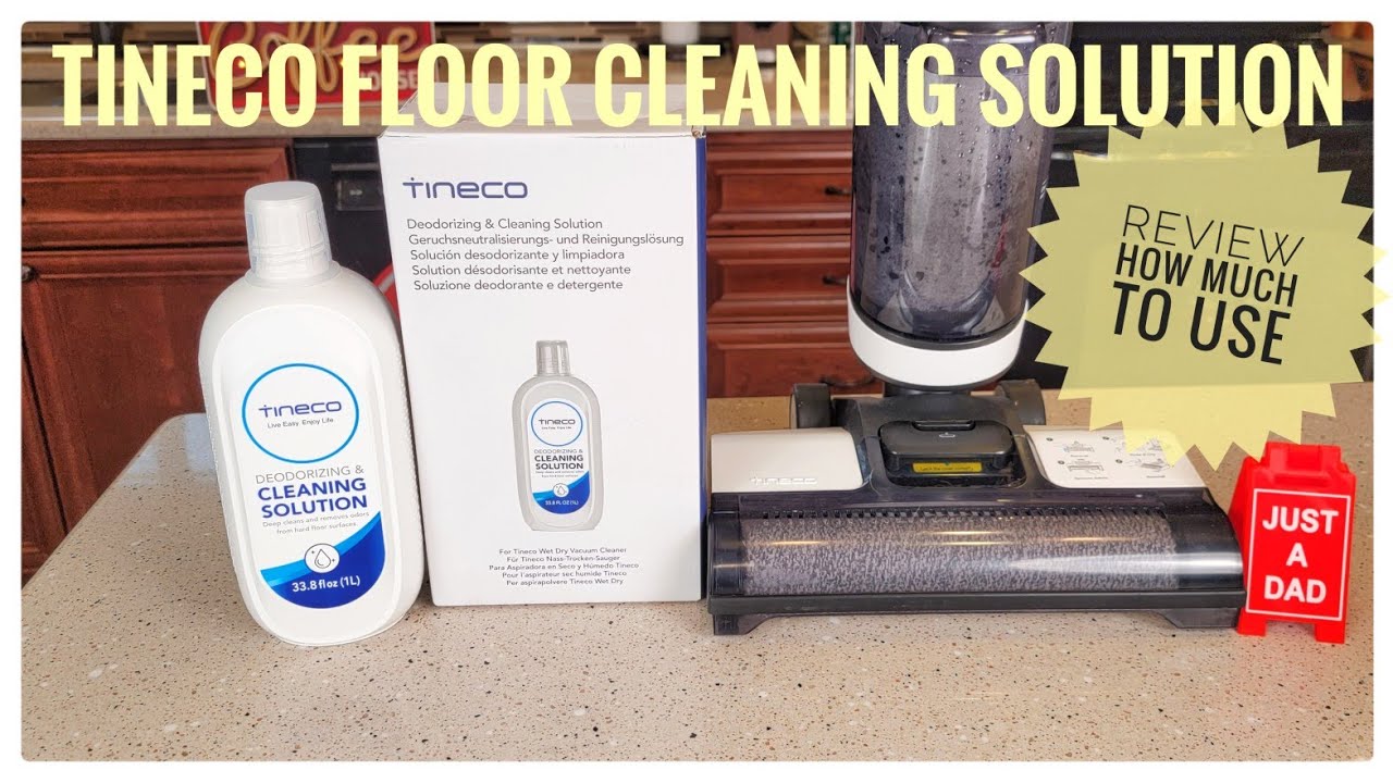 Tineco Floor Cleaning Solution HOW MUCH TO ADD 