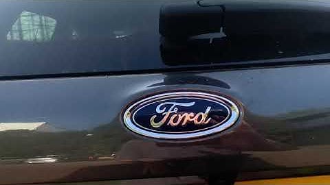 Ford Fiesta Reversing Camera