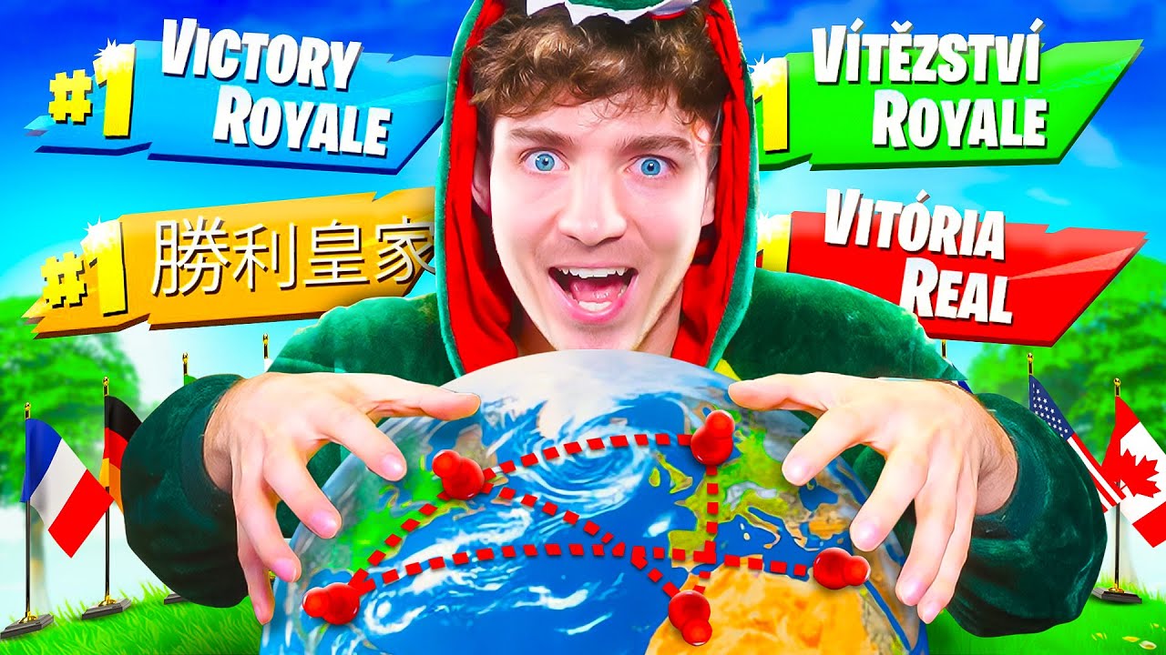 In JEDER REGION einen SIEG in FORTNITE holen! 😱🔥