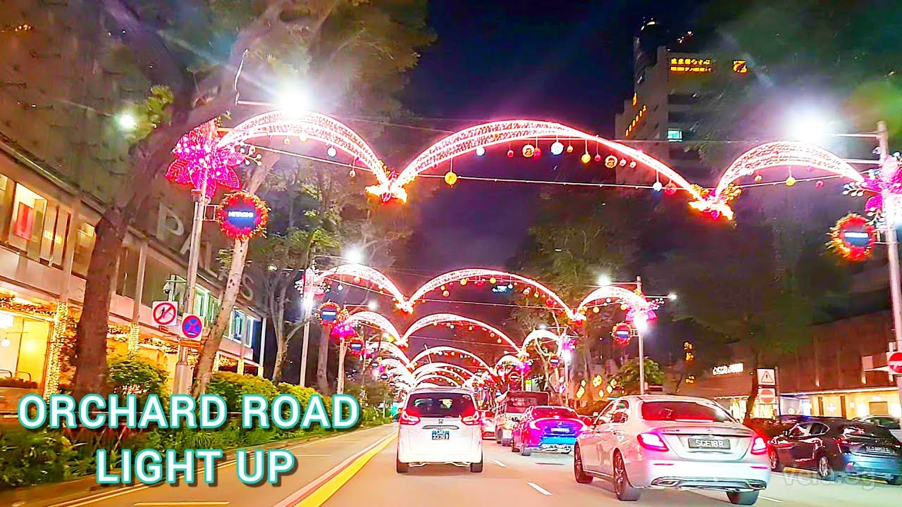 Orchard Road Christmas Light Up 2021 Explore Singapore [132] YouTube