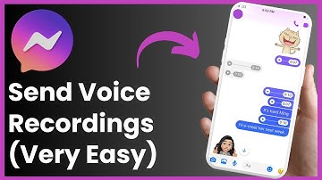 How To Send Voice Recordings In Messenger !