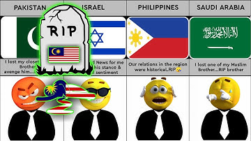 What If Malaysia 🇲🇾 Died ~ Reaction From Different Countries
