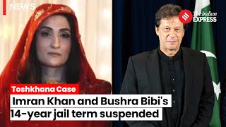 Toshakhana Case: Pakistani Court Suspends Imran Khan & Bushra Bibi's 14-Year Jail Term