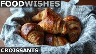 Croissants  Food Wishes  Crispy Butter Croissants