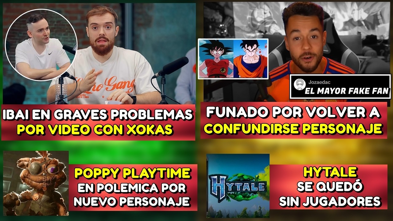 IBAI EN GRAVES PROBLEMAS POR VIDEO CON XOKAS | GREFG EN POLEMICA VIRAL CON FANS DE DRAGON BALL