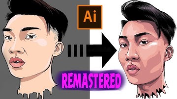 2019 How To Cartoon Yourself !- ReMastered /RiceGum Tutorial ( ADOBE ILLUSTRATOR )