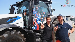 CO FARMING TOUR : CHARLOTTE de chez VALTRA et THIERRY aux Culturales 2021