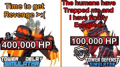 The Molten Monster MEETS Its Old Version… (TDS Meme?..) I Roblox..