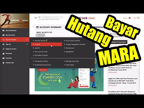 Cara Bayar Hutang MARA secara Online (Pinjaman Pendidikan)