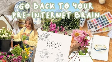 Want Your Pre-Internet Brain Back? You Need a Dopamine Menu