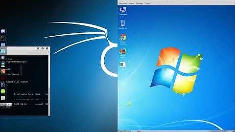 Kali Linux 2 0   Crash Windows 7