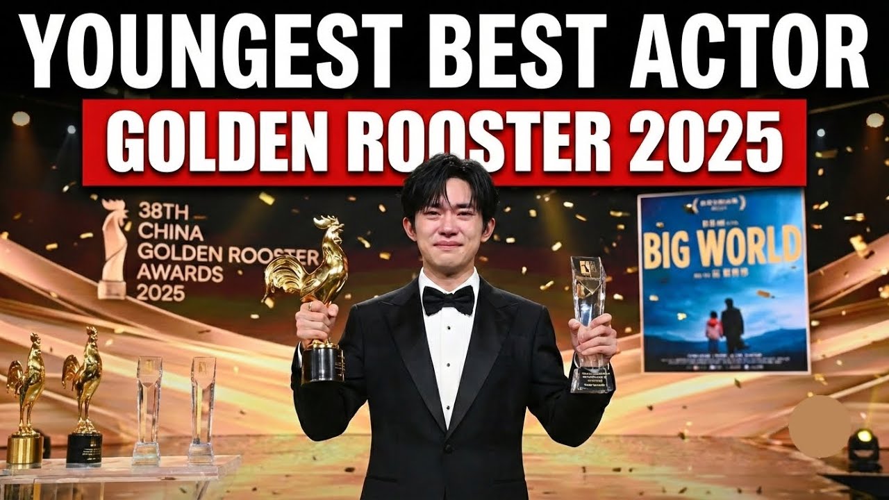 Джексон Йи получил премию «Золотой петух» за лучшую мужскую роль! Эмоциональный срыв на церемонии...