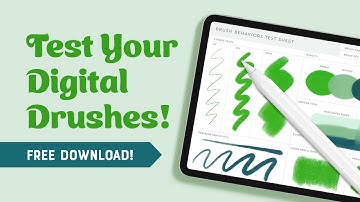 Test Your Digital Brushes with This Free Download!