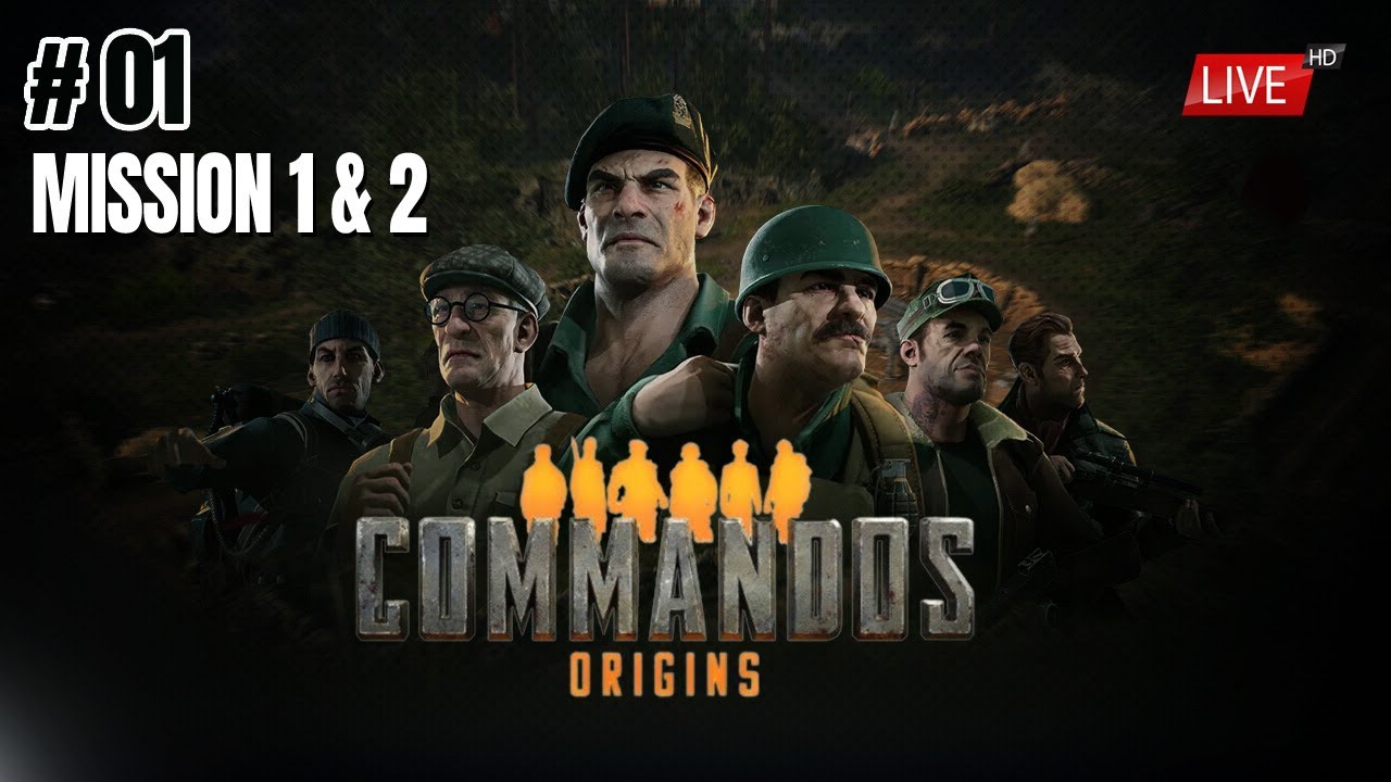 NOSTALGIA GAME JAMAN SMA (MISSION 1 & 2) - COMMANDOS ORIGINS #1