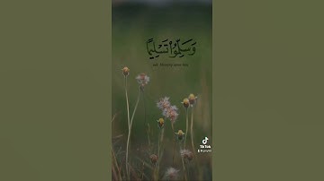 { إن الله وملائكته يصلون على النبي...} - سورة الاحزاب