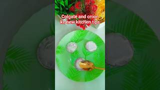 Colgate and onion ki useful tips#new kitchen tips#shorts