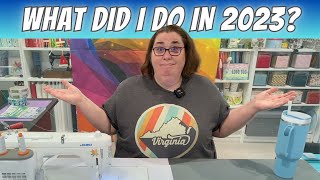 My jaw dropped at the number of quilts I made in 2023! by Sew Becca 8,856 views 4 months ago 12 minutes, 1 second